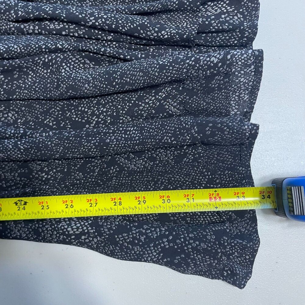 Rails Inez Slate Python Grey Snake Print Smocked … - image 7